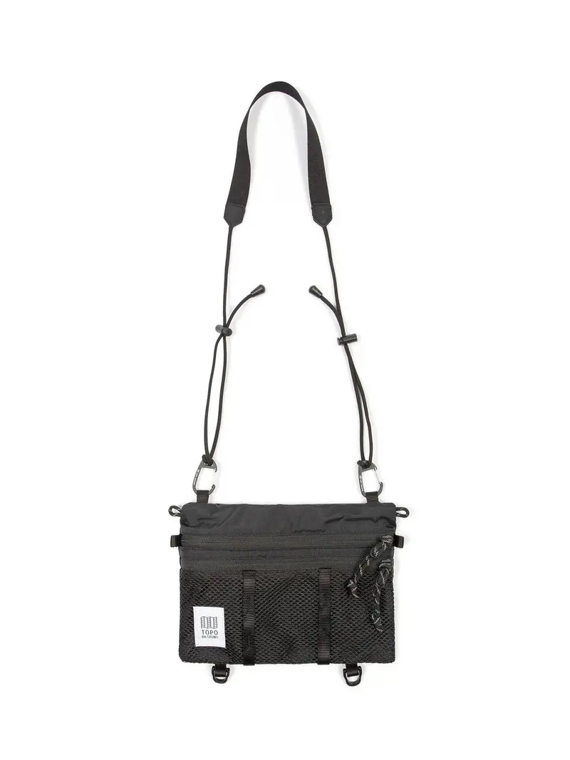 Topo Designs Mountain Accessory Shoulder Bag Black 1