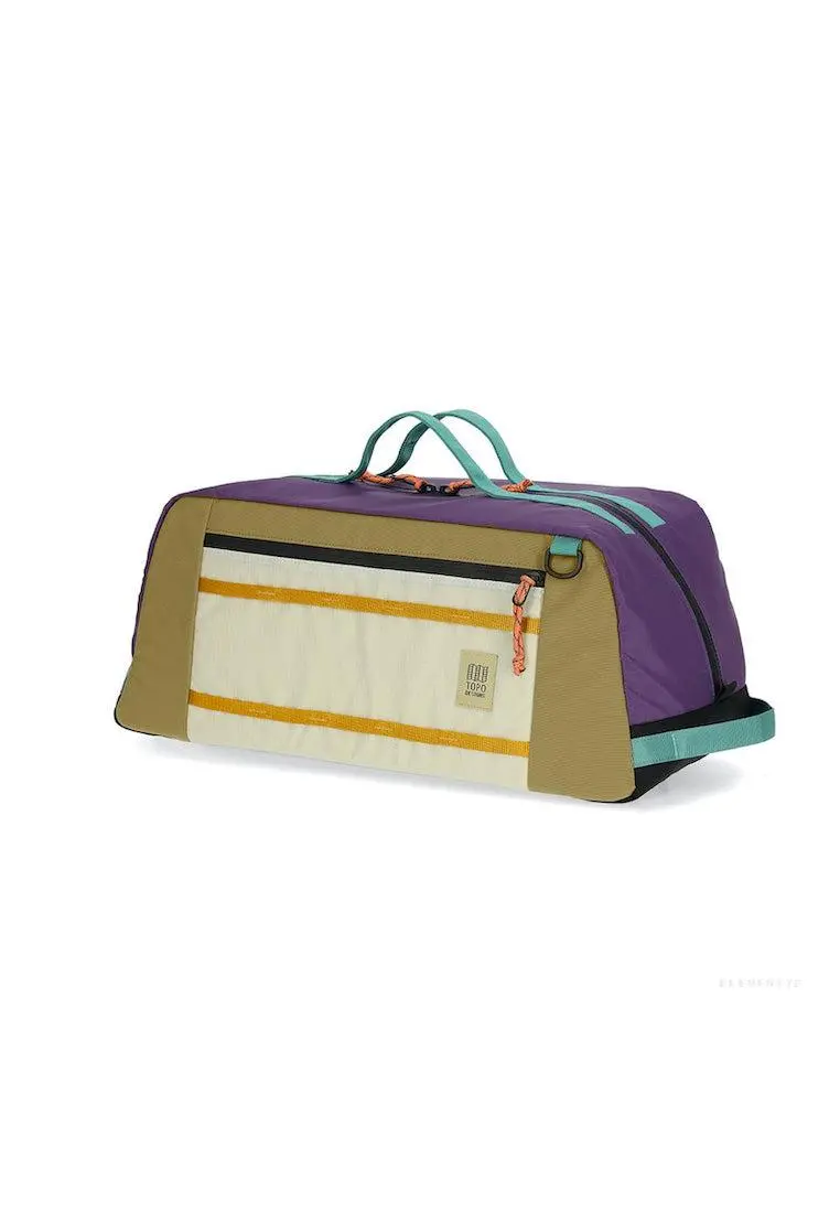 Topo Designs Mountain Duffel Longanberry Bone White 1