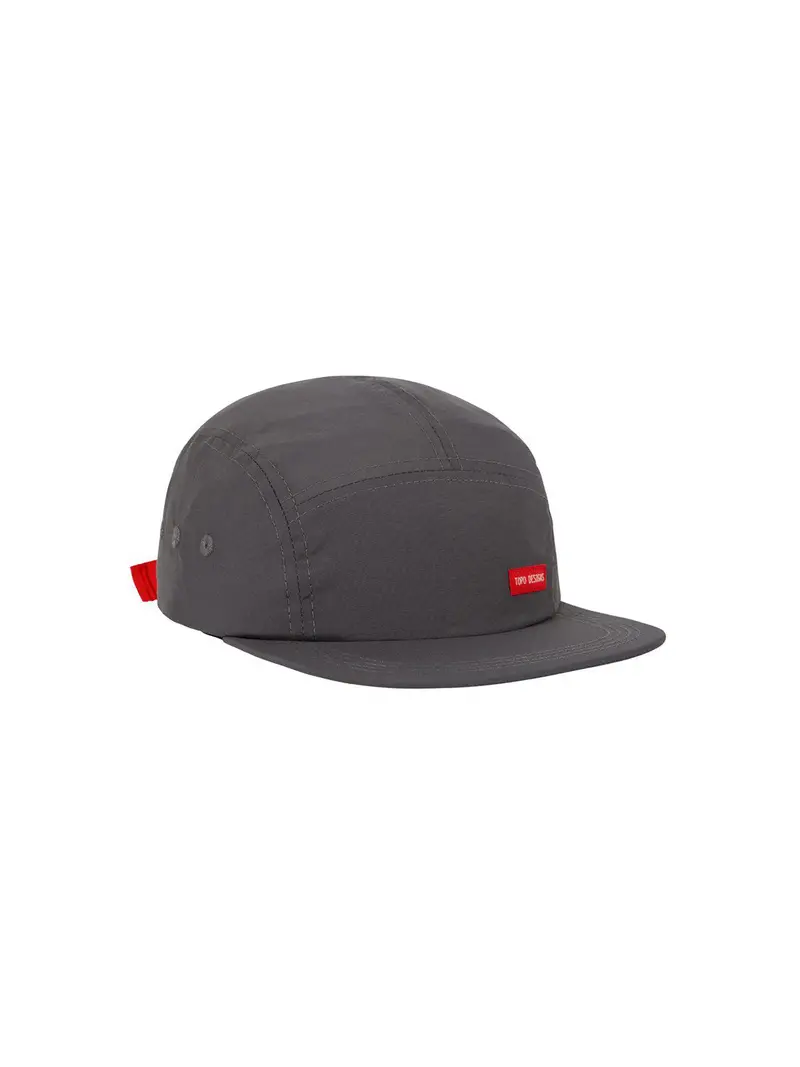 Topo Designs Nylon Camp Hat Charcoal 1