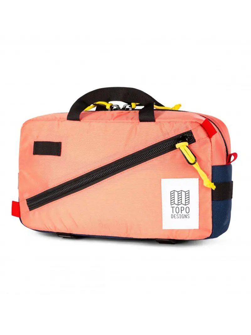 Topo Designs Quick Pack Coral Navy 1