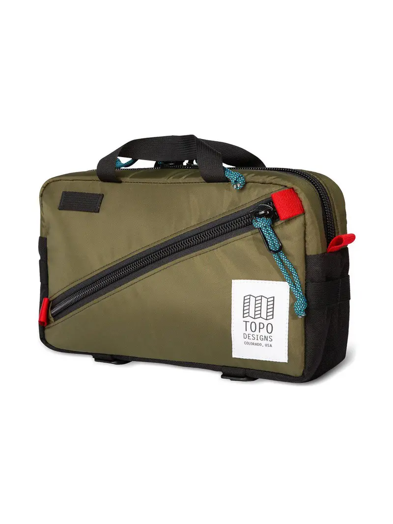 Topo Designs Quick Pack Olive Black 1