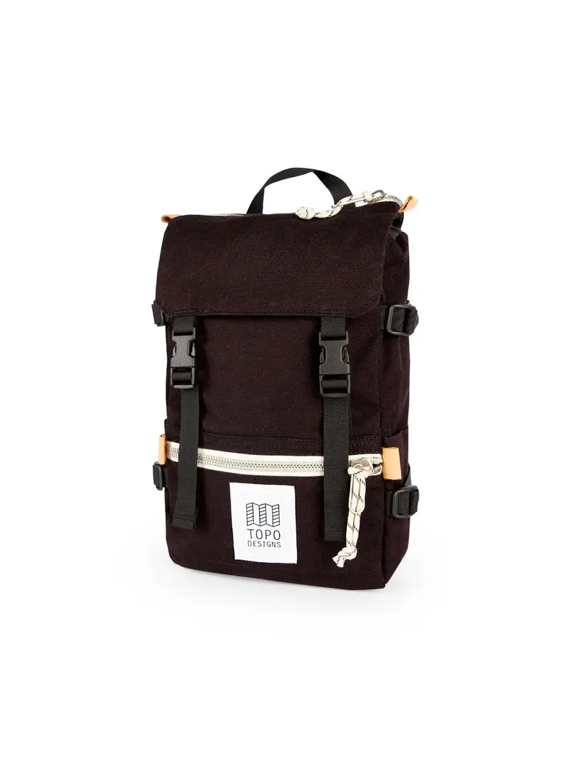 Topo Designs Rover Pack Mini Black Canvas 1