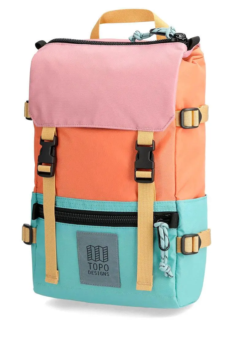 Topo Designs Rover Pack Mini Rose Geode Green 1