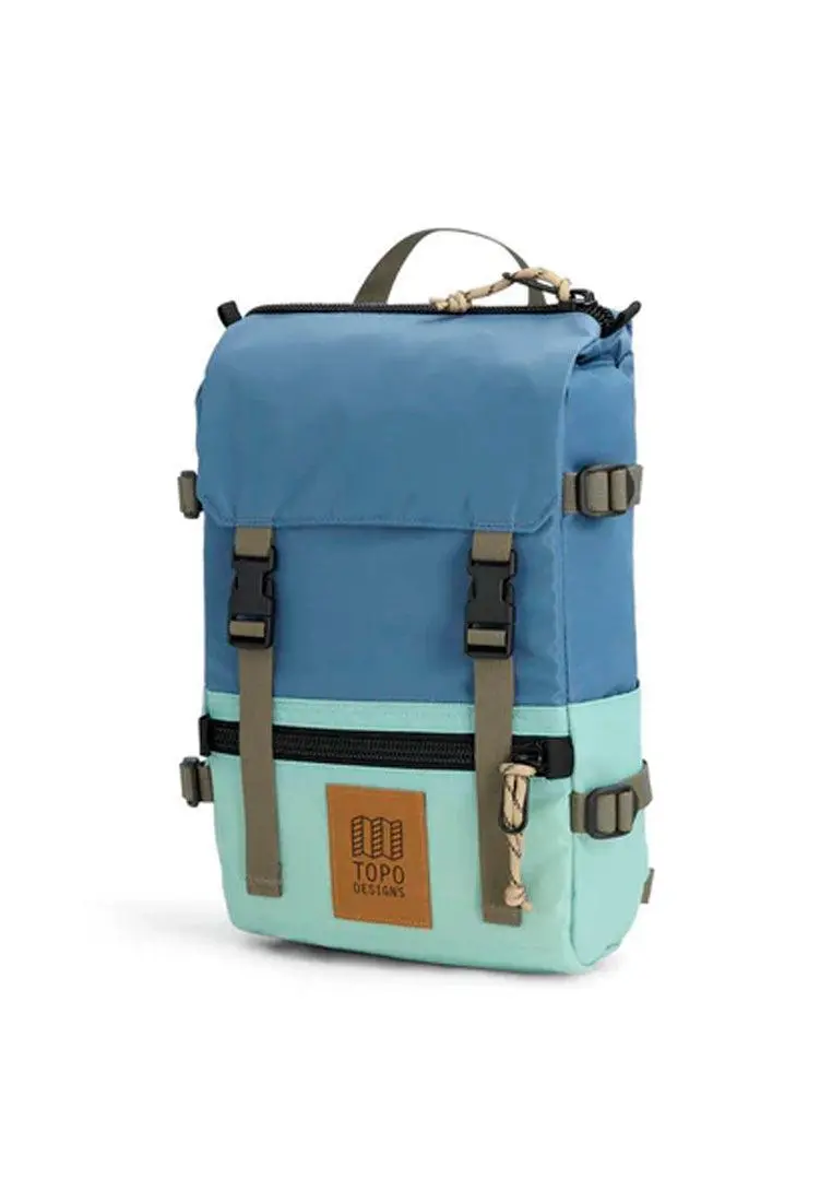 Topo Designs Rover Pack Mini Stone Blue Ash Green 1