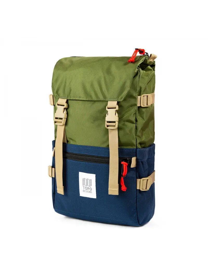 Topo Designs Rover Pack Olive Navy 1