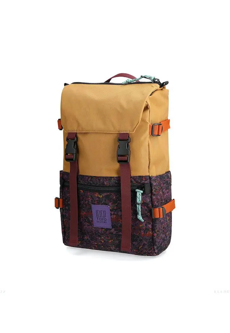 Topo Designs Rover Pack Printed Khaki Meteor 1