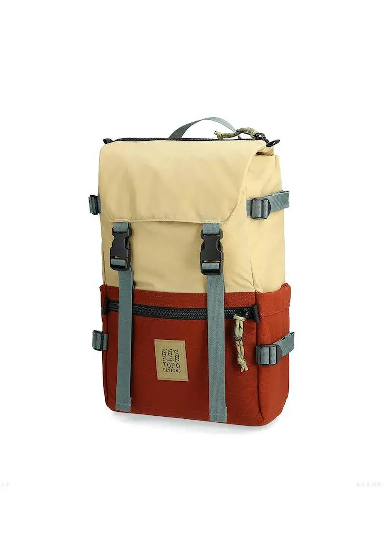 Topo Designs Rover Pack Sahara Fire Brick 1