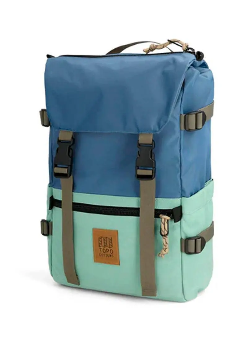 Topo Designs Rover Pack Stone Blue Ash Green 1