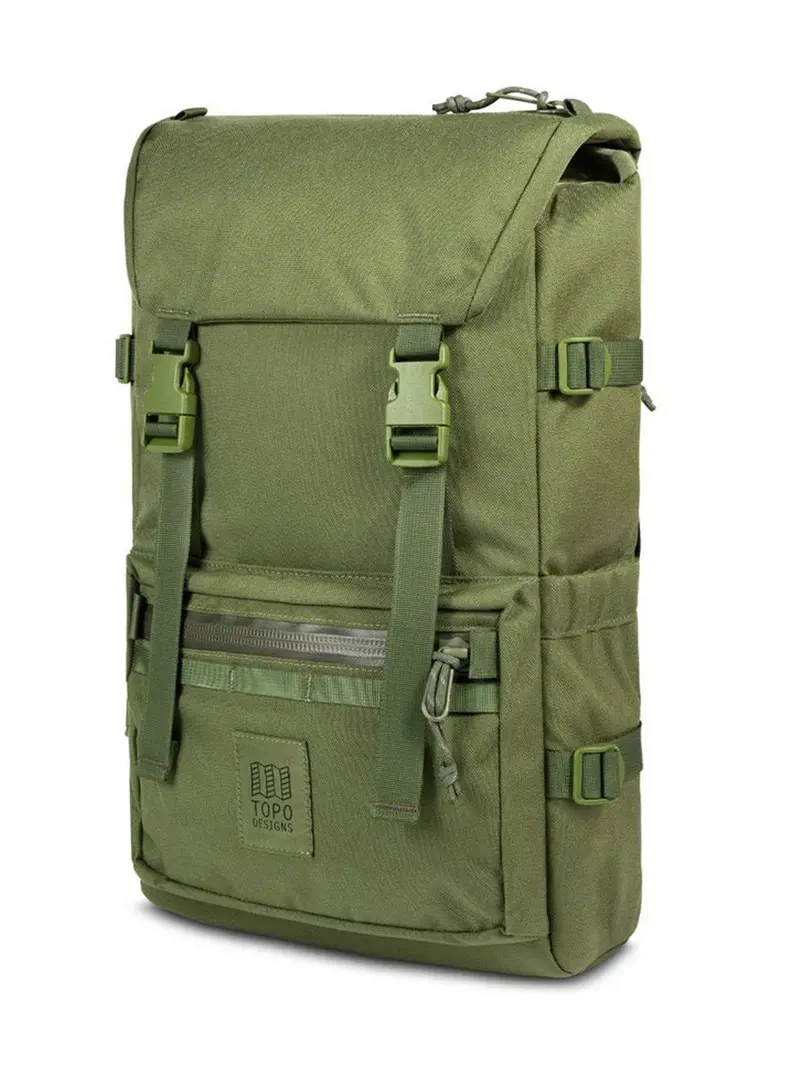 Topo Designs Rover Pack Tech Olive 1