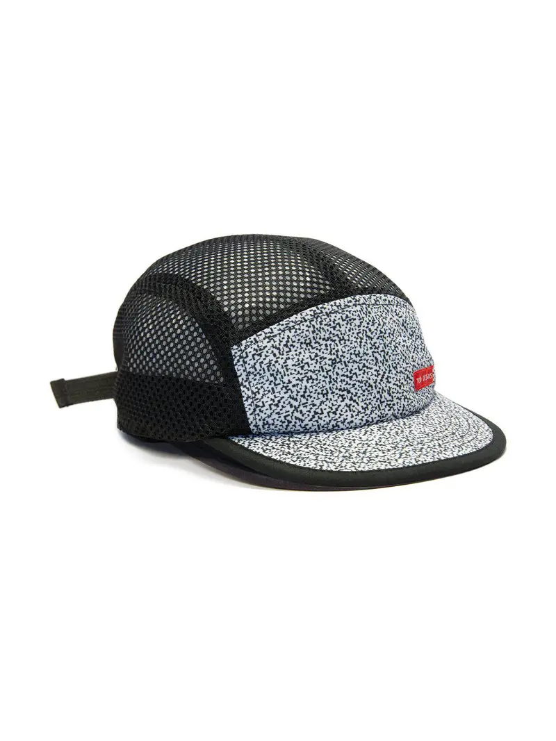 Topo Designs Sport Hat Black White 1