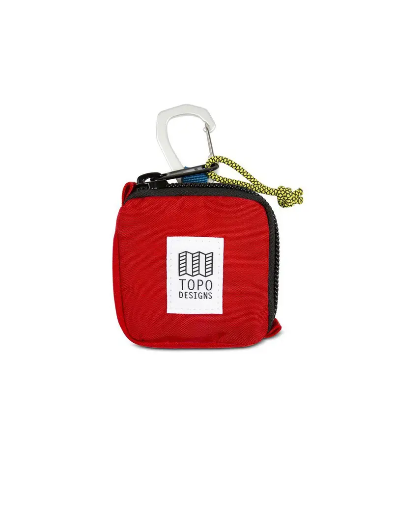 Topo Designs Square Bag Red 1