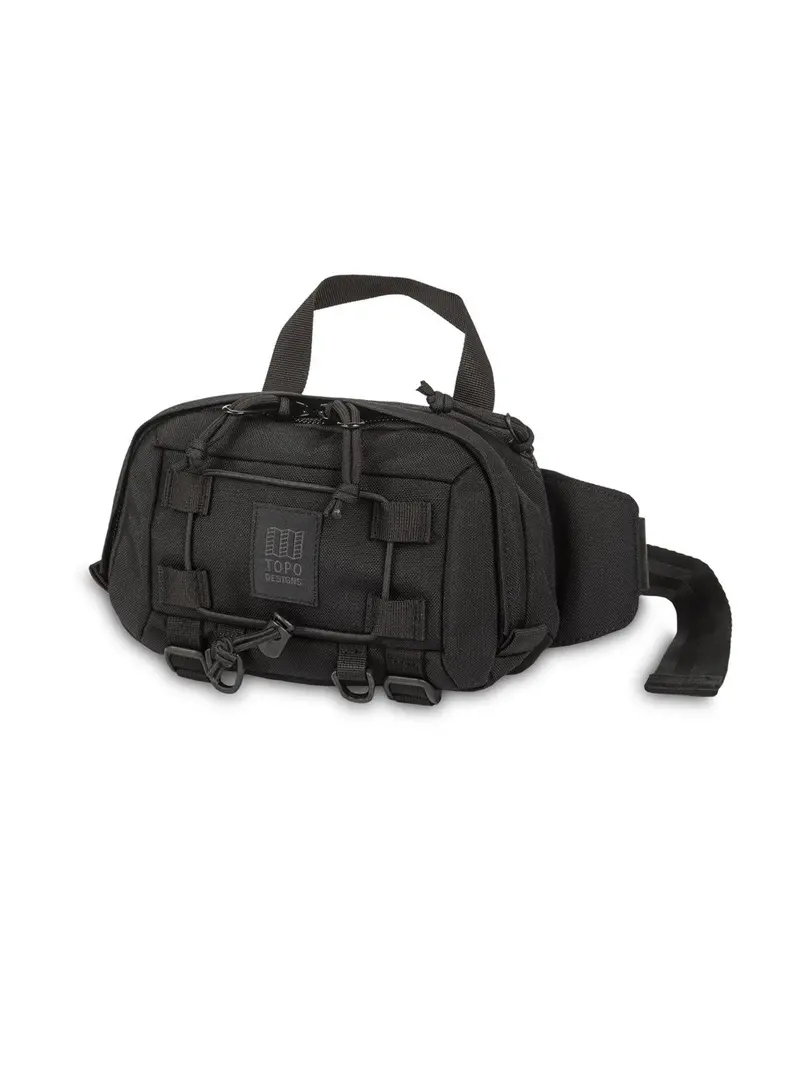 Topo Designs Subalpine Hip Pack Black 1