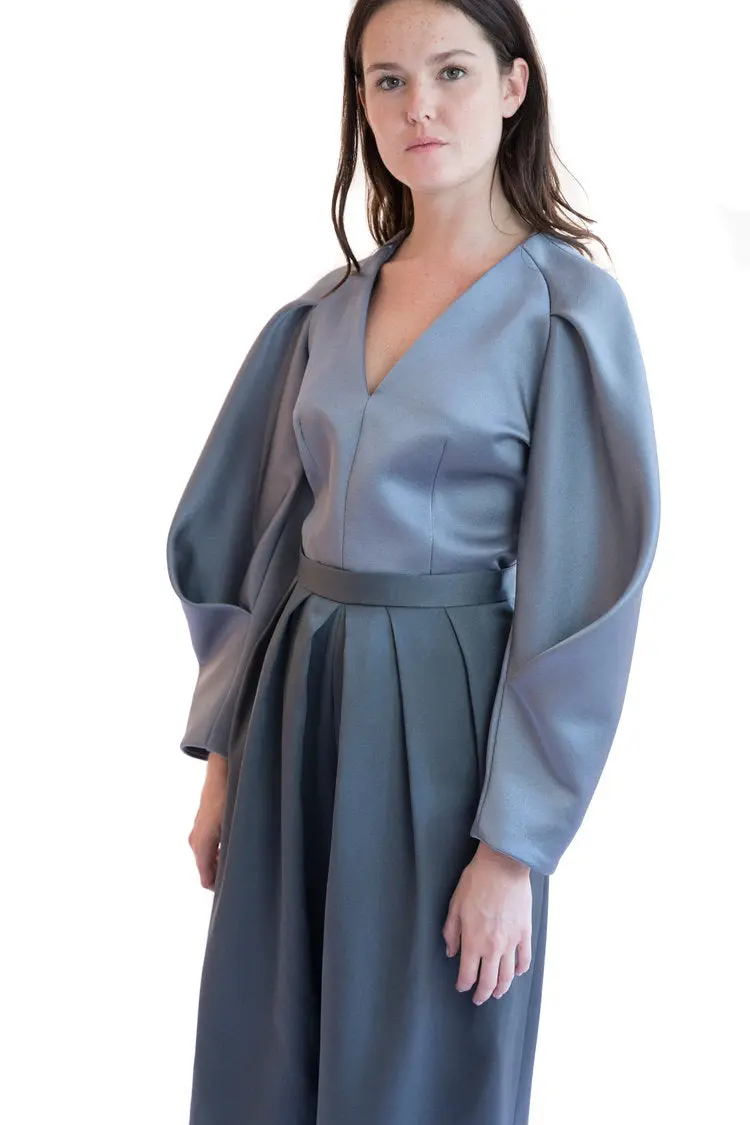 Trend Patterns Tpc15 Tuck Sleeve Top 1