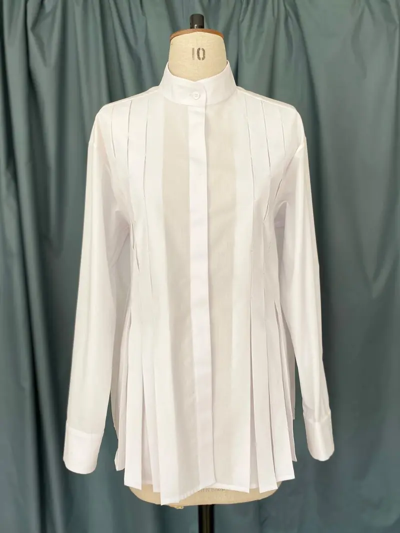Trend Patterns Tpcsh2 Box Pleat Shirt - Printed Copy Shop (+£7.00) 1