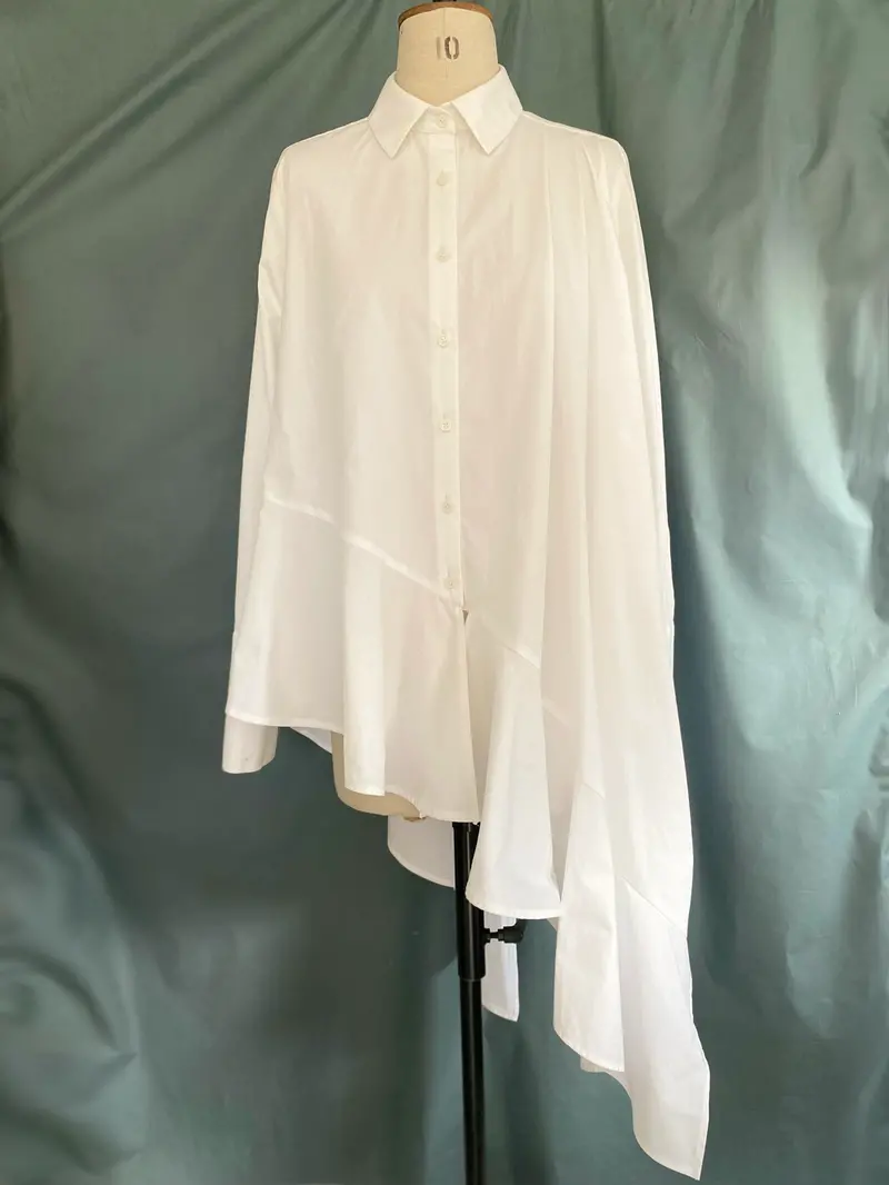 Trend Patterns Tpcsh4 Ruffle Shirt 1