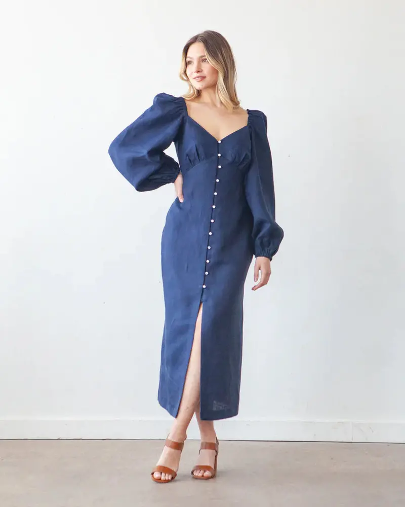 True Bias Lora Dress 1