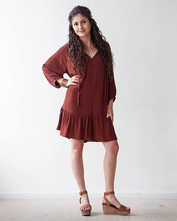 True Bias Roscoe Blouse And Dress 1