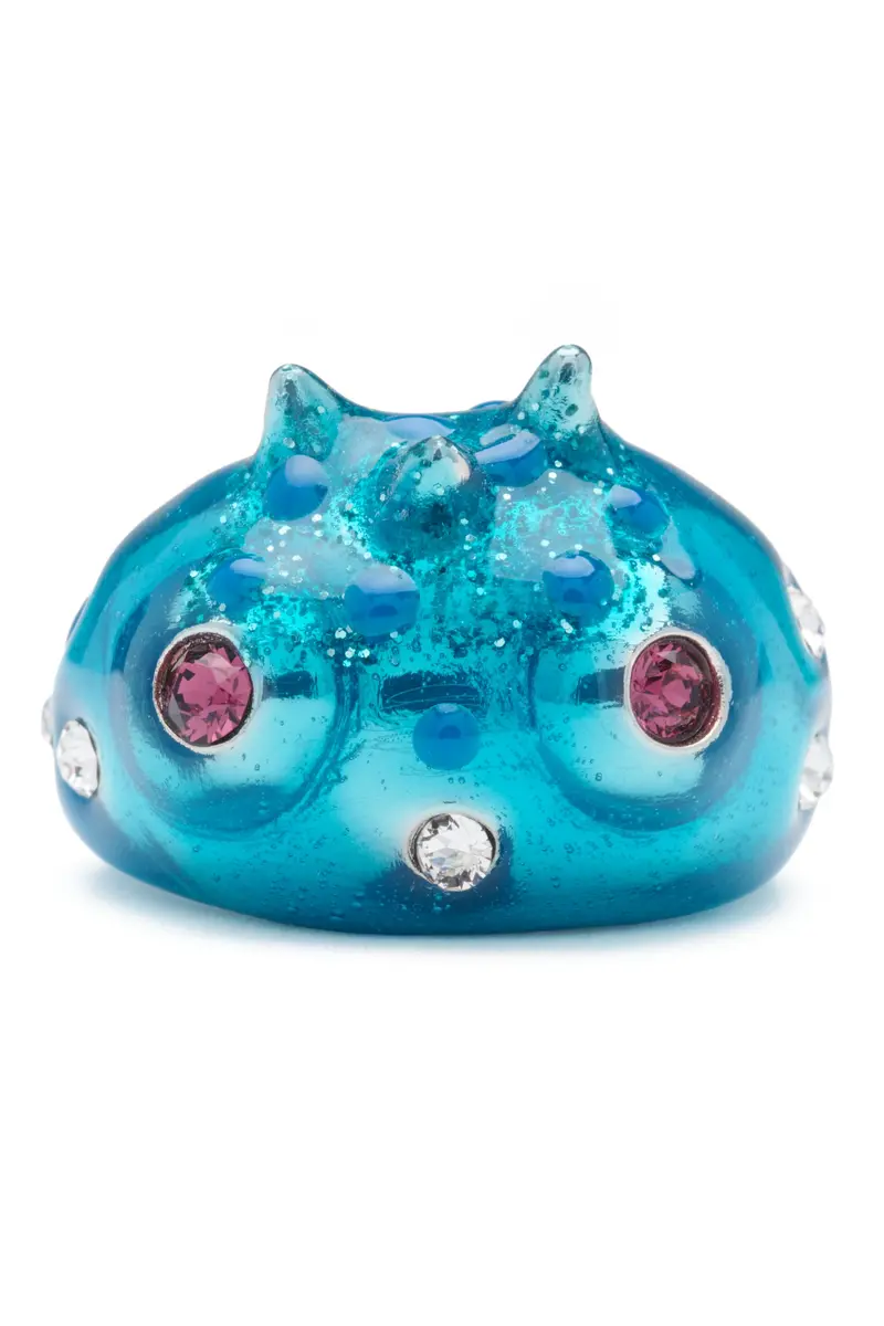 Turquoise Rhino Baby Ring 1