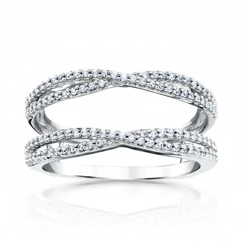 Twilight Weave Diamond Ring Guard 1