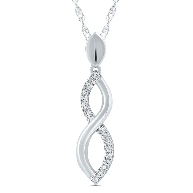 Twisted Ice Pendant 1