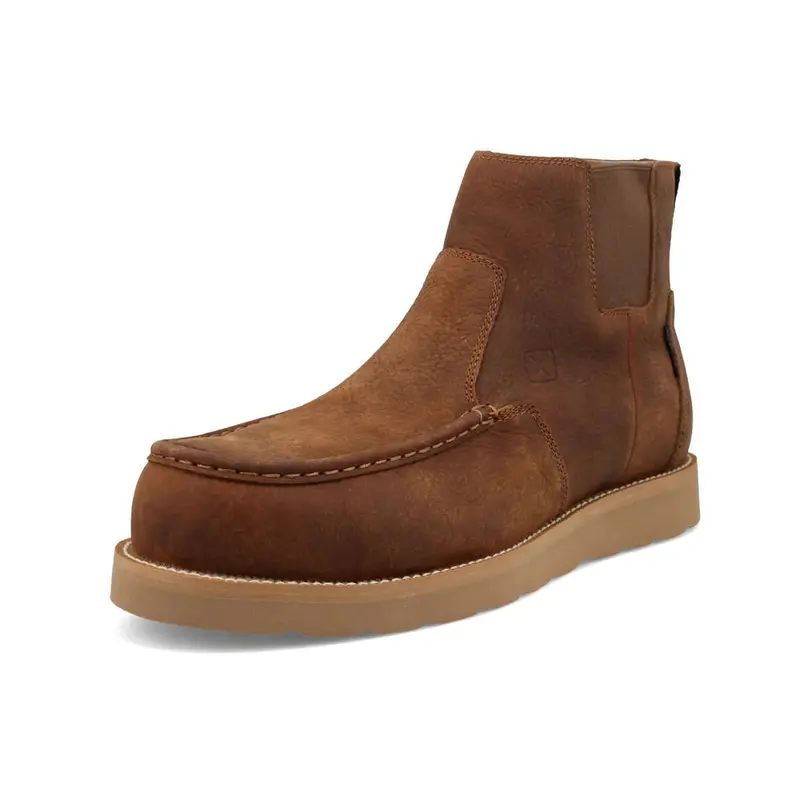 Twisted X Men's 6-Inch Work Chelsea Wedge Sole Boot 1