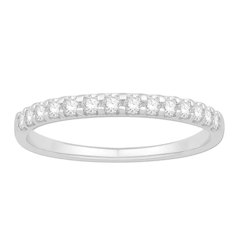 Two Hearts® 14K Diamond Iceline Band 1
