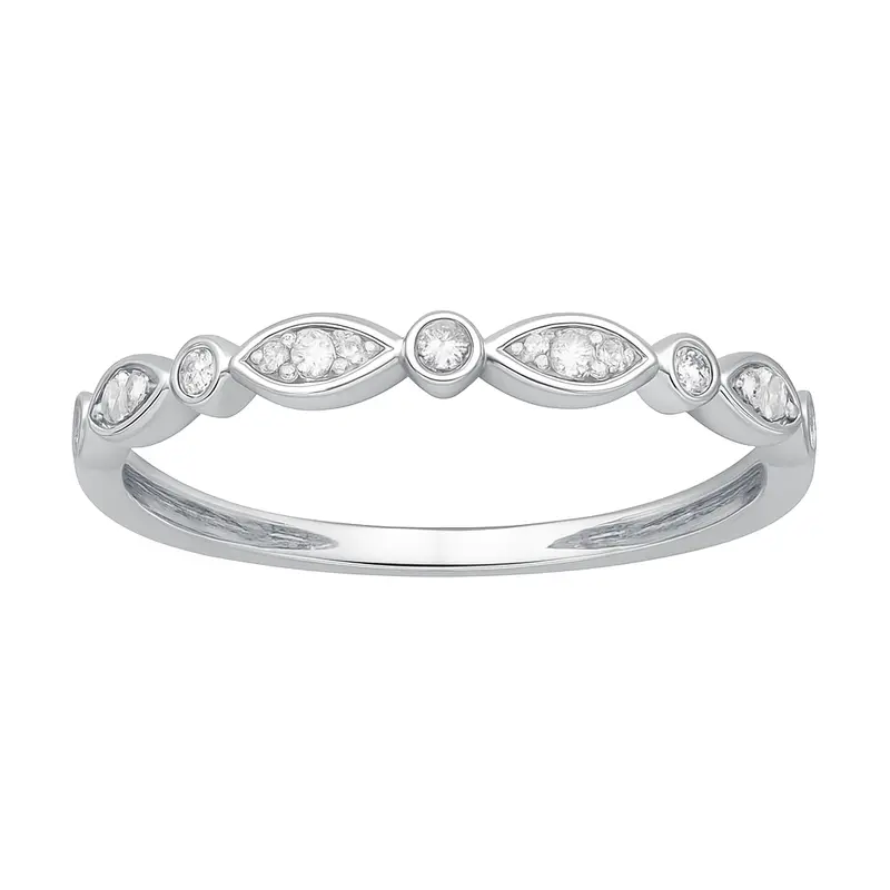 Two Hearts® Everlinked Diamond Band 1