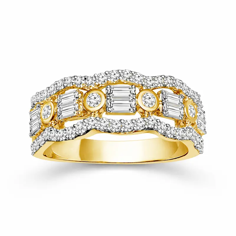 Two Hearts® Linked Brilliance Anniversary Band 1