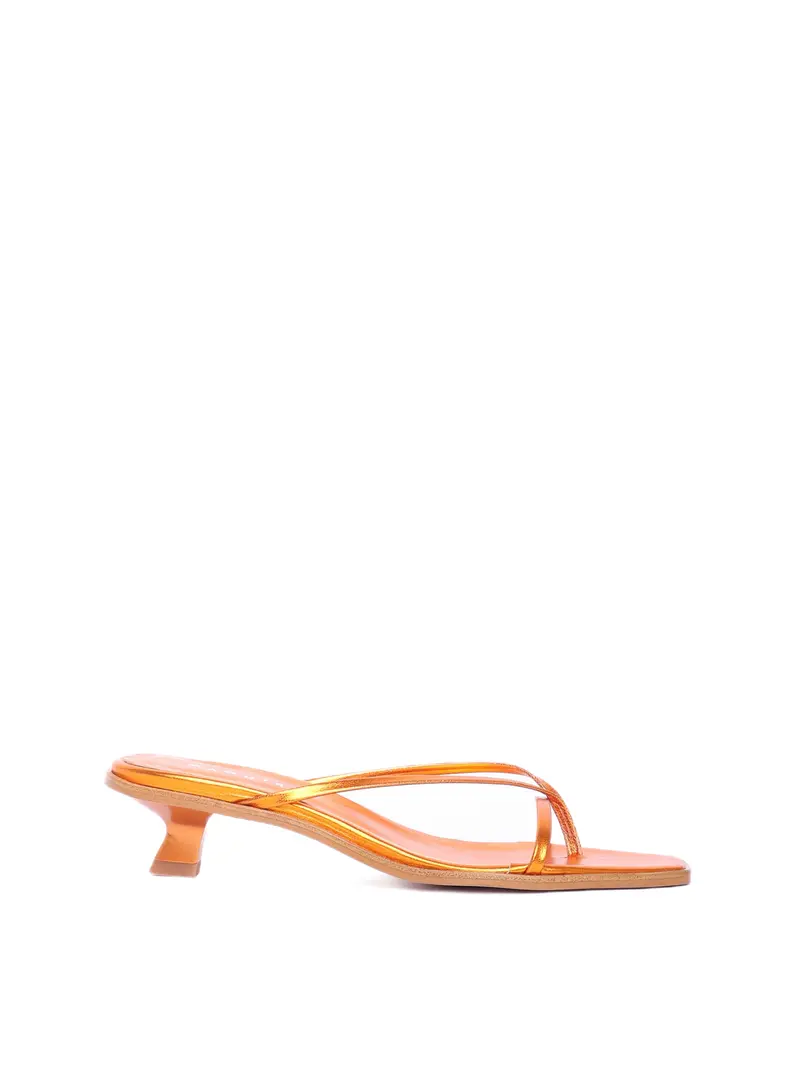 Ulla Orange Sandal 1