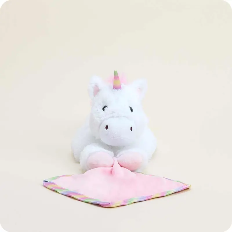 Unicorn Blankie Warmies 1