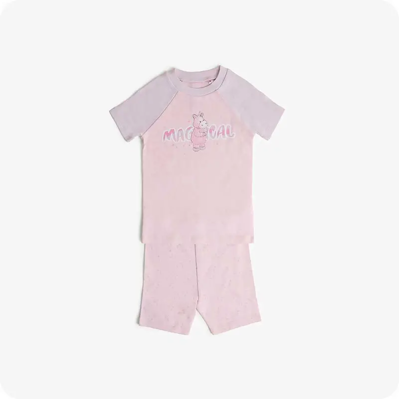 Unicorn Shorties Pajamas 1