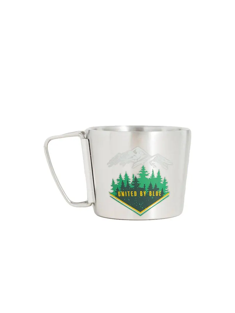 United By Blue 12Oz Stainless Steel Compass Cup High Road 1