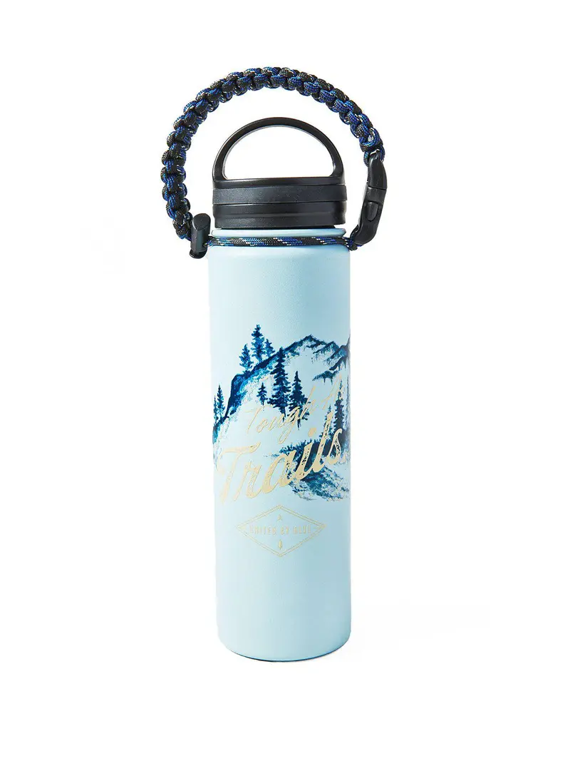 United By Blue 22Oz Tough As Trails 22Oz Insulated Steel Water Bottle Blue 1
