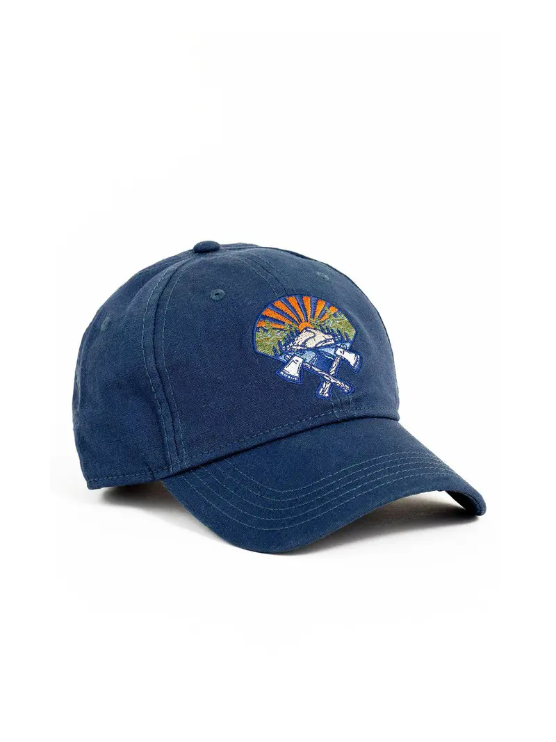 United By Blue Axe Crest Baseball Hat Navy 1