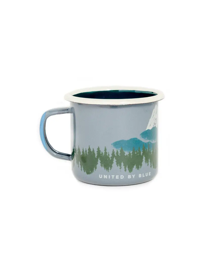 United By Blue Deer Enamel 12 Oz Mug 1