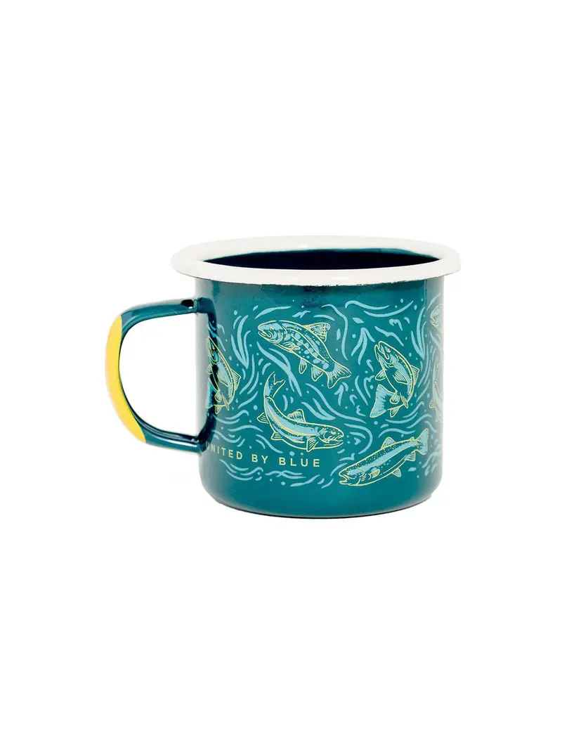 United By Blue Upstream Enamel 12 Oz Mug 1