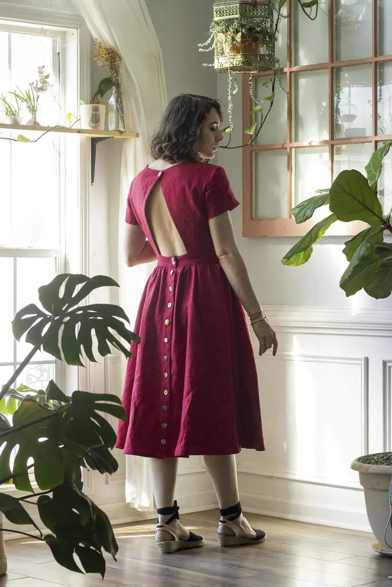 Untitled Thoughts Amélie Dress - Printed Copy Shop Sizes I1 - P1 (+£7.00) 1
