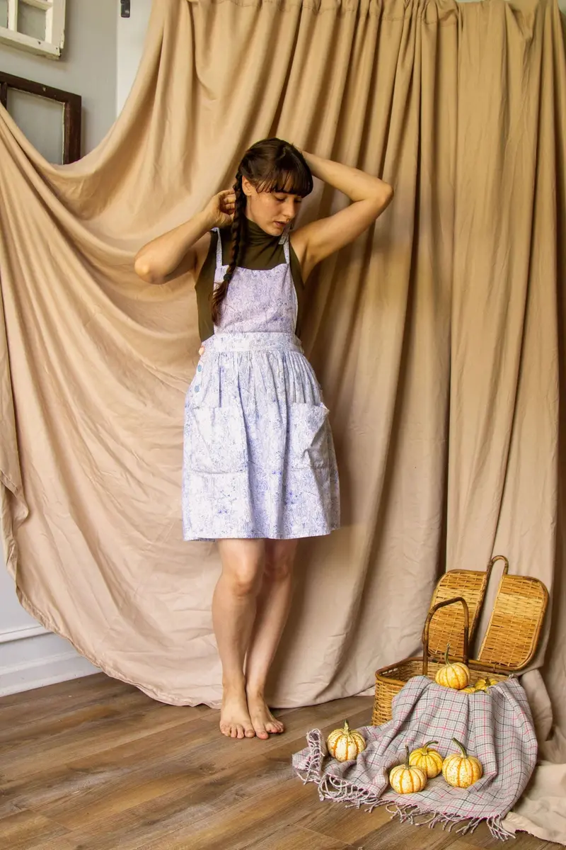 Untitled Thoughts Fleur Pinafore - Printed Copy Shop Sizes A1 - H1 (+£5.00) 1