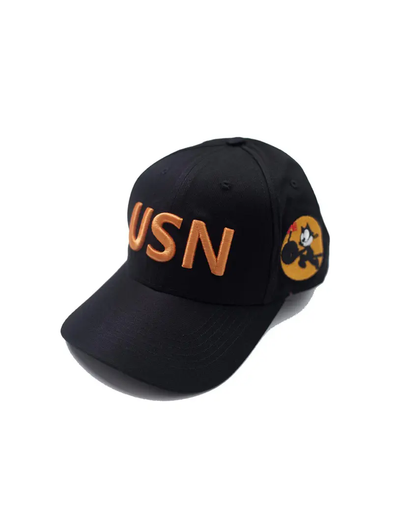 Us Comp4ny Usn Tomcatters Cap Black 1