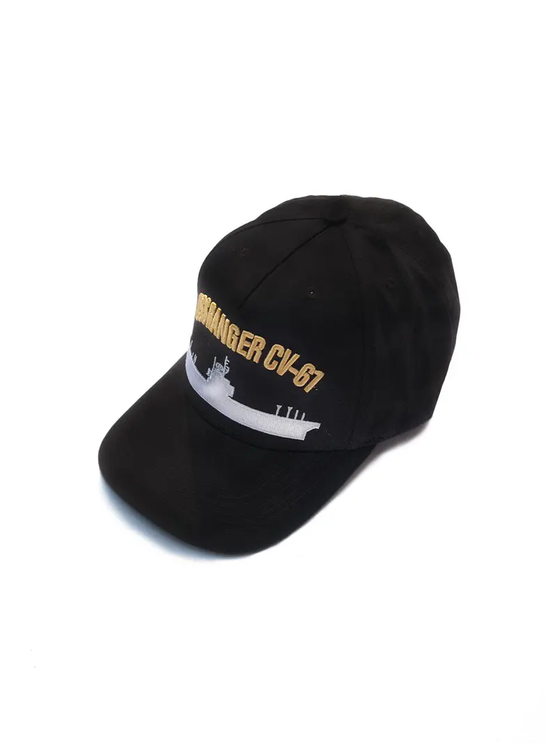 Us Comp4ny Uss Ranger Black Cap 1