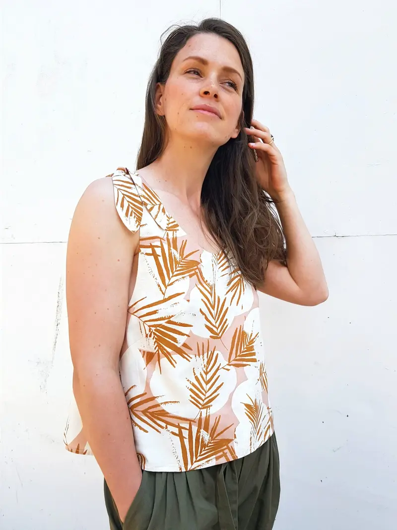 Vanessa Hansen Frankie Tankie - Printed Copy Shop A Cup / Sizes 6-14 (+£5.00) 1