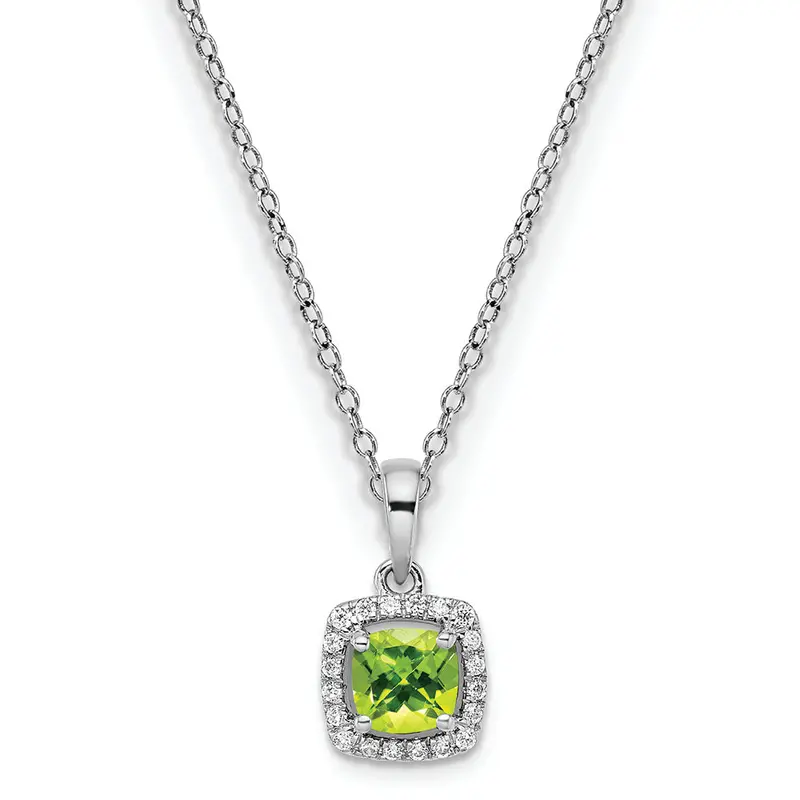 Velvet Aura Peridot Pendant 1