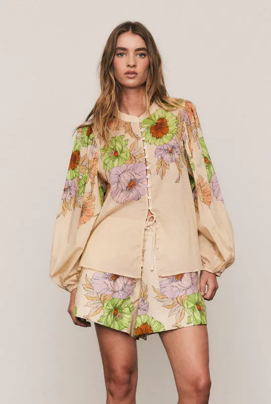 Venus Puff Slv Top 1