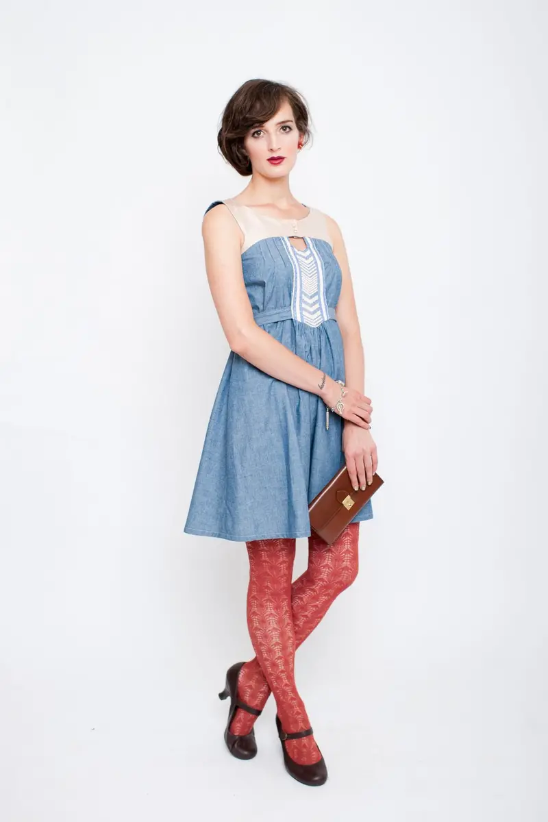 Victory Patterns Anouk Dress And Tunic - Printed Copy Shop (+£7.00) 1