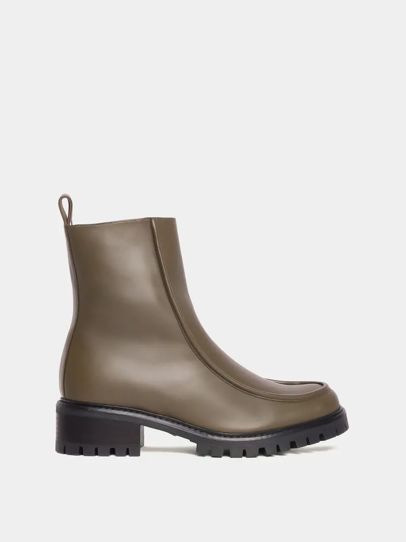 Vigo Olive Lined Boot 1