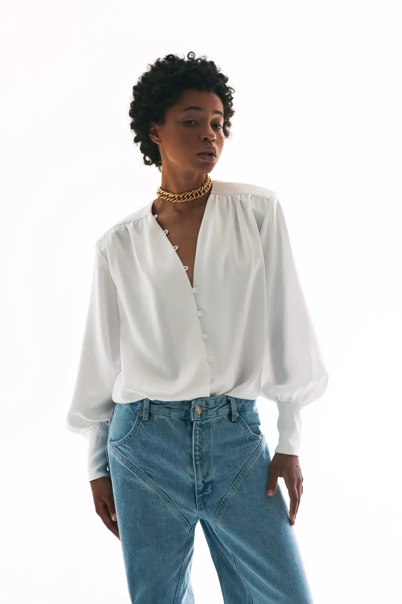 Vikisews Edwige Blouse Height 3 - Printed Copy Shop (+£7.00) 1