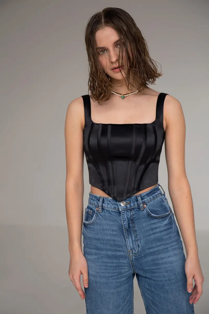Vikisews Tally Bustier Top Height 1 - Printed Copy Shop (+£5.00) 1