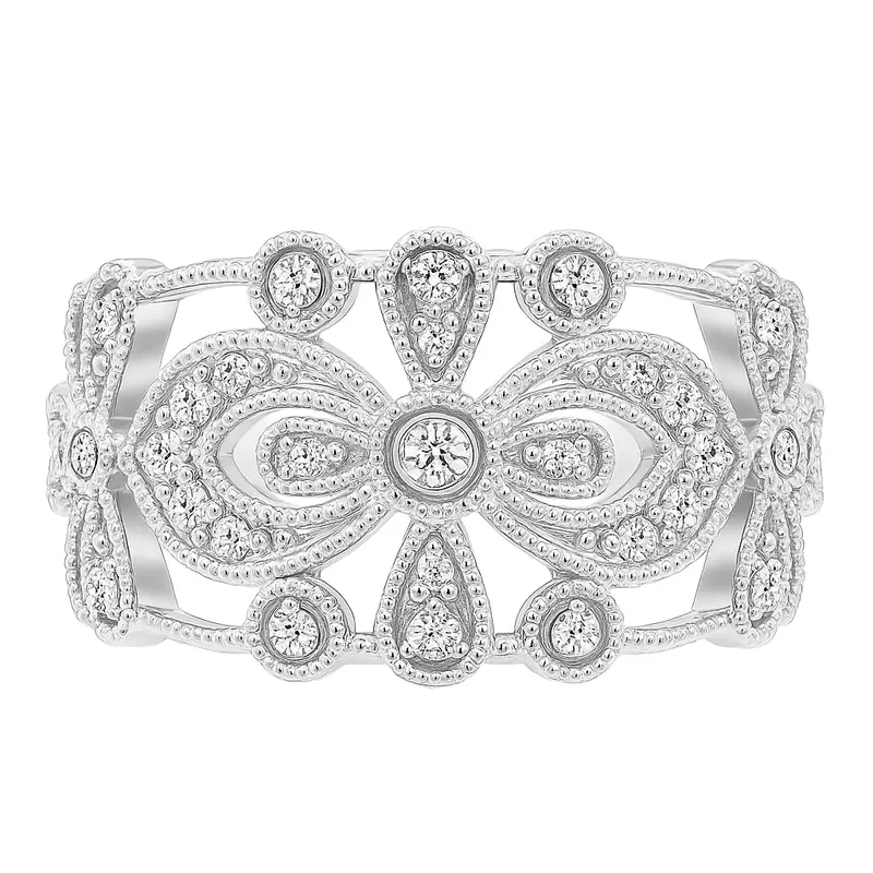 Vintage Whispers Diamond Band 1
