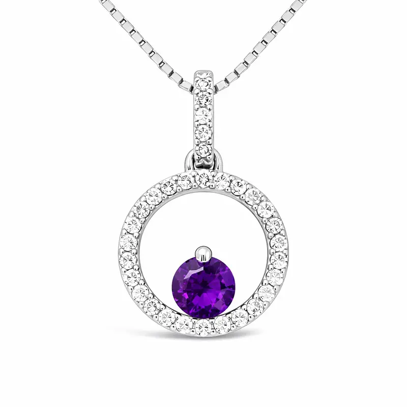 Violet Twilight Amethyst Nimbus Pendant 1