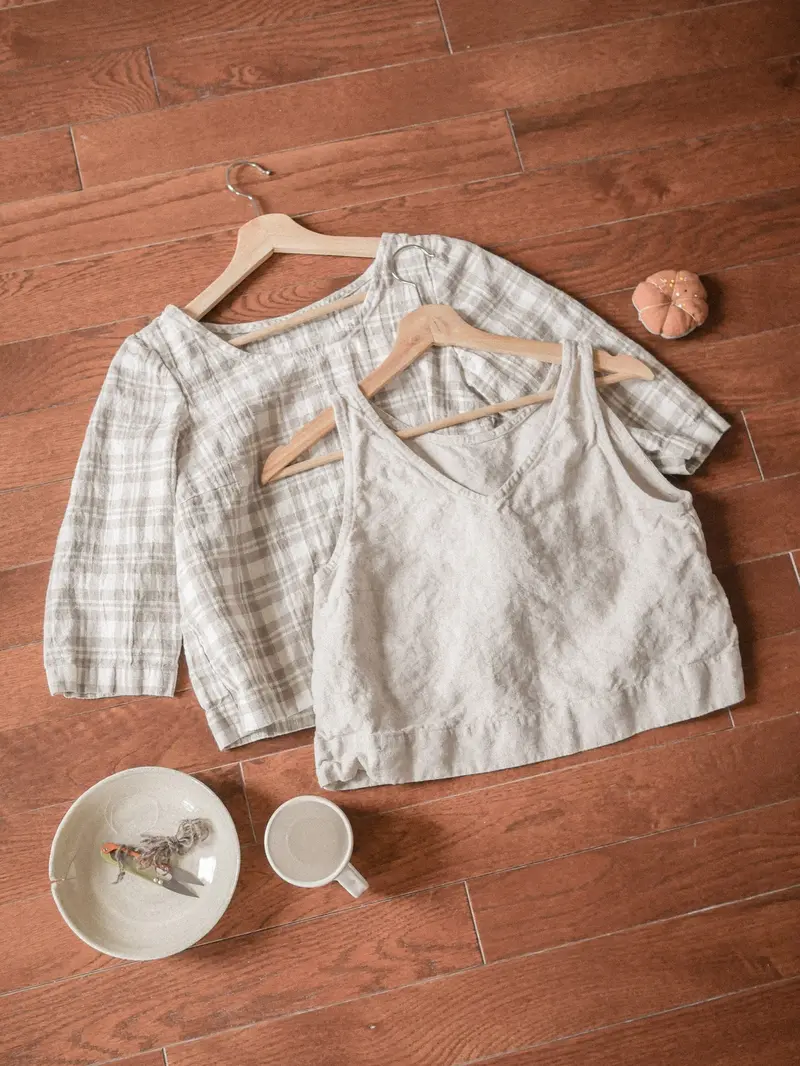 Vivian Shao Chen Laurence Top - Printed Copy Shop (+£7.00) 1